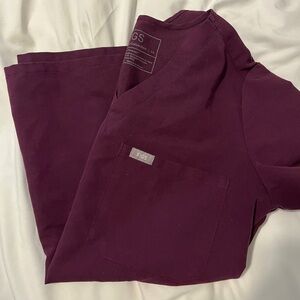 Figs scrub top sz XS